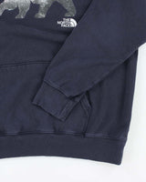 Vintage The North Face Bear Landscape Graphic Hoodie - XL