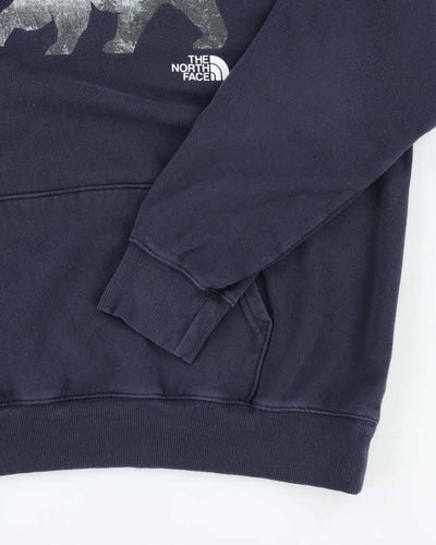 Vintage The North Face Bear Landscape Graphic Hoodie - XL