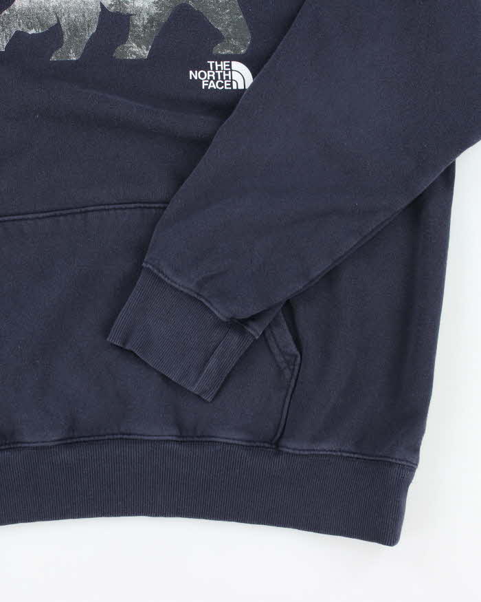 Vintage The North Face Bear Landscape Graphic Hoodie - XL