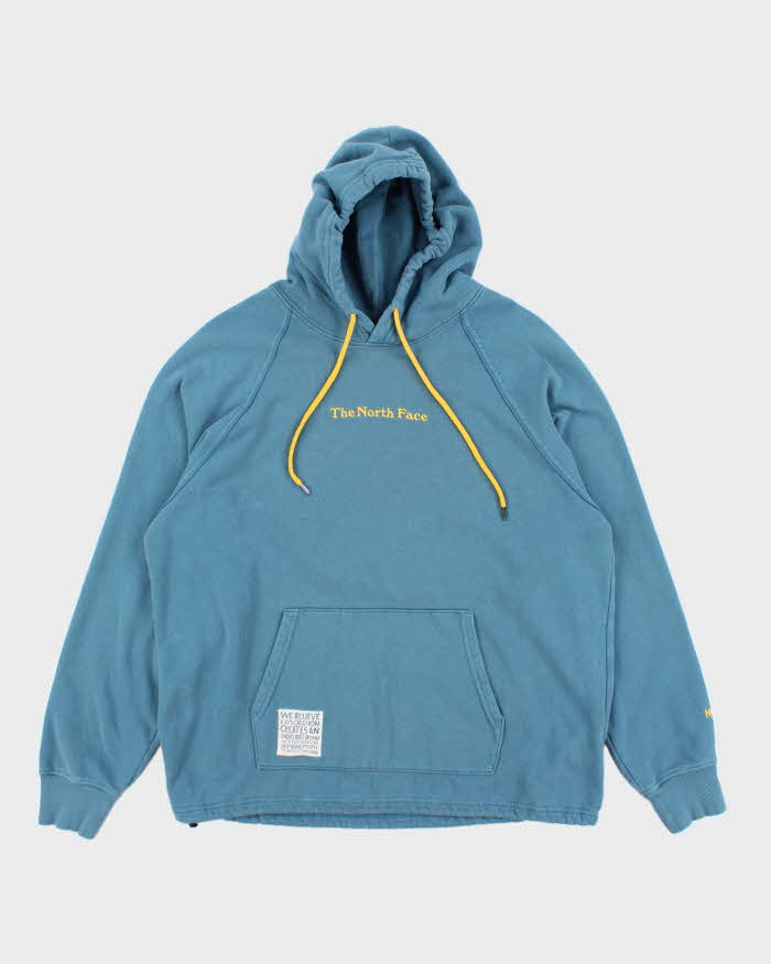 Vintage The North Face Embroidered Logo Oversized Hoodie - XL