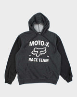Vintage Y2K Fox Racing Fleeced Lined Hoodie - XL