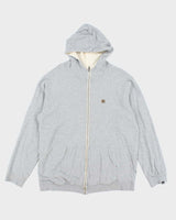 Vintage 2000's DC Skate Co. Waffle Zip Up Hoodie - XL