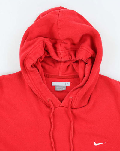 Vintage 2000's Nike Small Swoosh Oversized Hoodie - XL