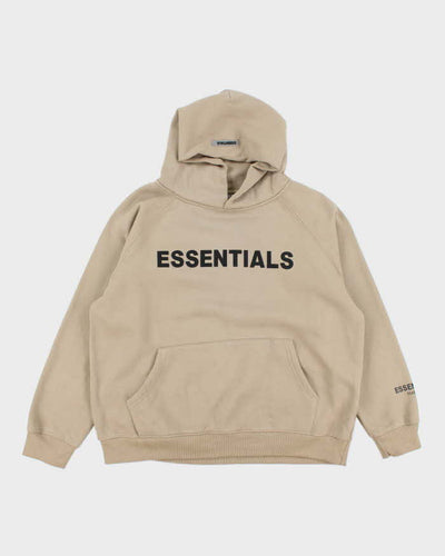 Vintage Essentials Spell Out Oversized Hoodie - L