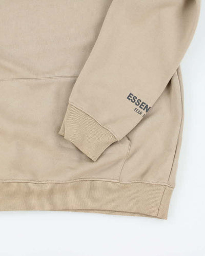 Vintage Essentials Spell Out Oversized Hoodie - L