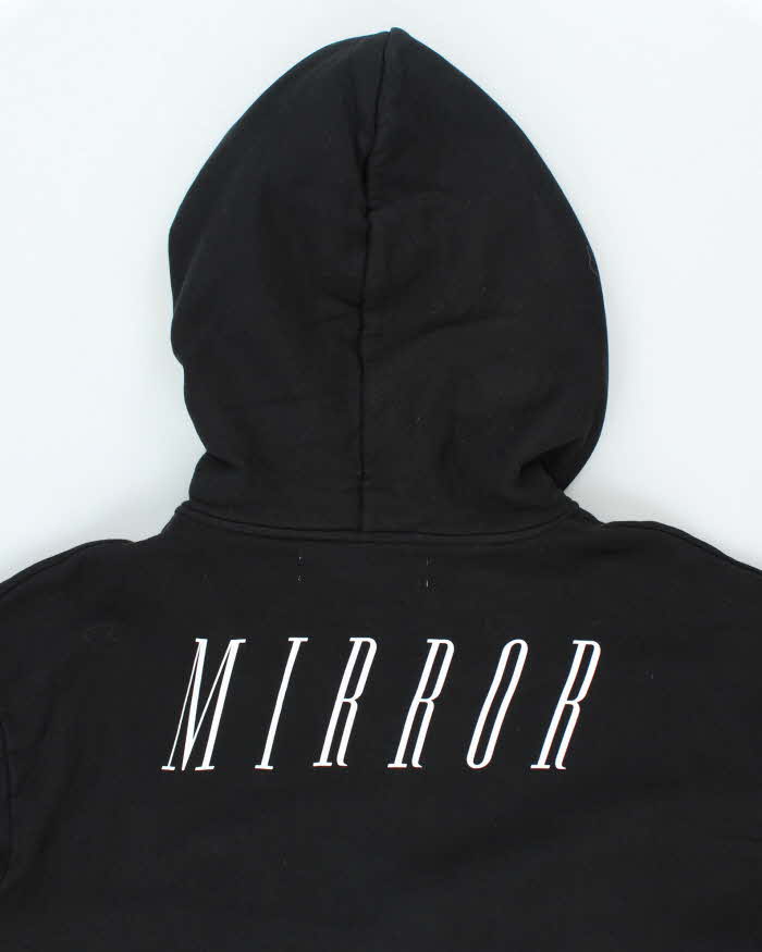Off White "Main Label" Graphic Print Zip Up Hoodie - XS
