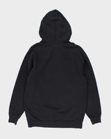 Vintage Burberry Embroidered Spell Out Hoodie - L