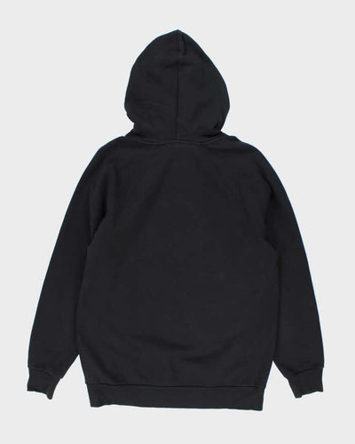 Vintage Burberry Embroidered Spell Out Hoodie - L