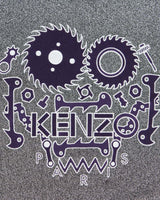Vintage Kenzo Glitter Heavyweight Embroidered Sweatshirt - L