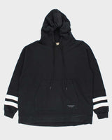 Vintage 2000's Burberry Striped Oversized Hoodie - L
