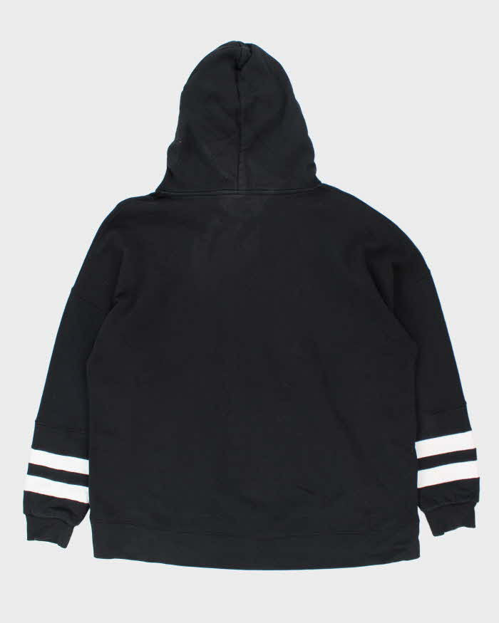 Vintage 2000's Burberry Striped Oversized Hoodie - L