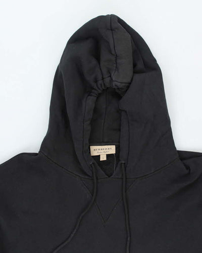 Vintage 2000's Burberry Striped Oversized Hoodie - L