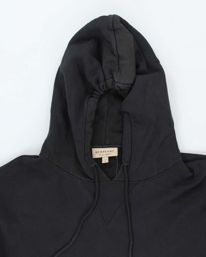 Vintage 2000's Burberry Striped Oversized Hoodie - L