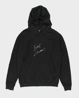 Vintage Y2K Saint Laurent Multi-Coloured Graphic Print Hoodie - XL