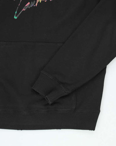 Vintage Y2K Saint Laurent Multi-Coloured Graphic Print Hoodie - XL