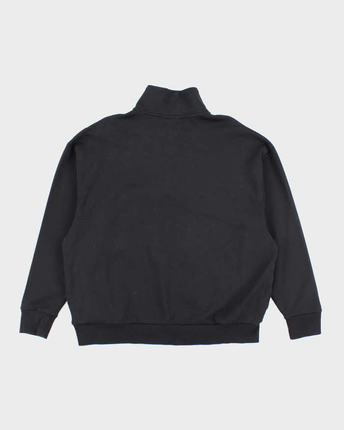 Vintage 2000's Hugo Boss Spell Out Quarter Zip Sweatshirt - M