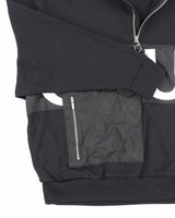 Vintage 2000's Hugo Boss Spell Out Quarter Zip Sweatshirt - M