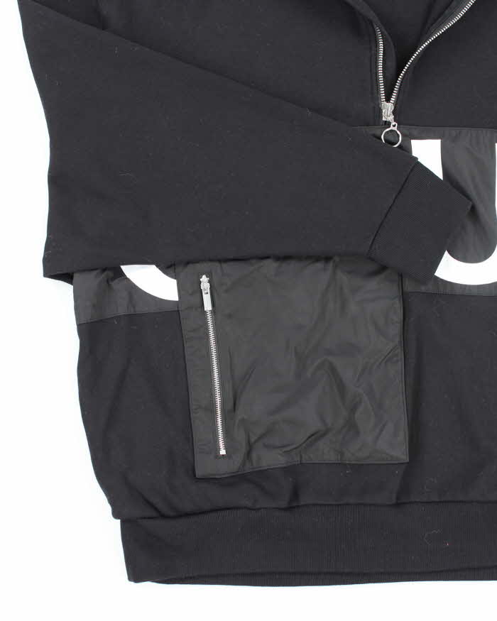 Vintage 2000's Hugo Boss Spell Out Quarter Zip Sweatshirt - M