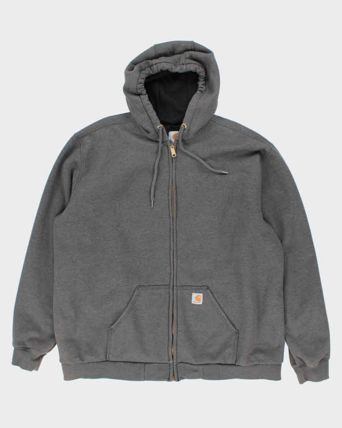 Vintage 2000's Carhartt Oversized Heavyweight Zip Up Hoodie - XXL