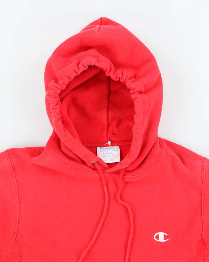 Vintage Champion Reverse Weave Faded Hoodie - XS