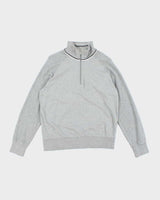 Vintage Hugo Boss Quarter Zip Sweatshirt - M