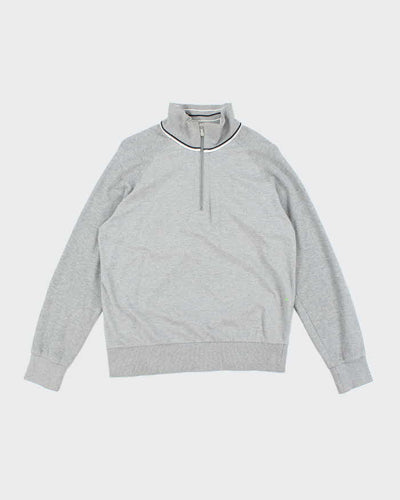 Vintage Hugo Boss Quarter Zip Sweatshirt - M