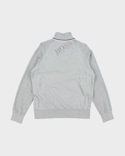 Vintage Hugo Boss Quarter Zip Sweatshirt - M