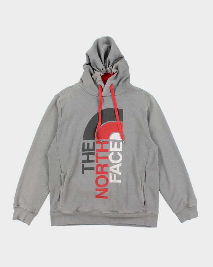 Vintage 2000's The North Face Spell Out Graphic Hoodie - L