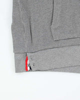 Vintage Thom Browne Heavyweight Ribbed Zip Up Hoodie - L