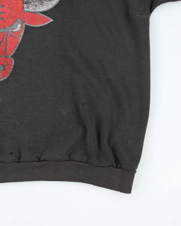Vintage 80's Chicago Bulls NBA Graphic Sweatshirt - L