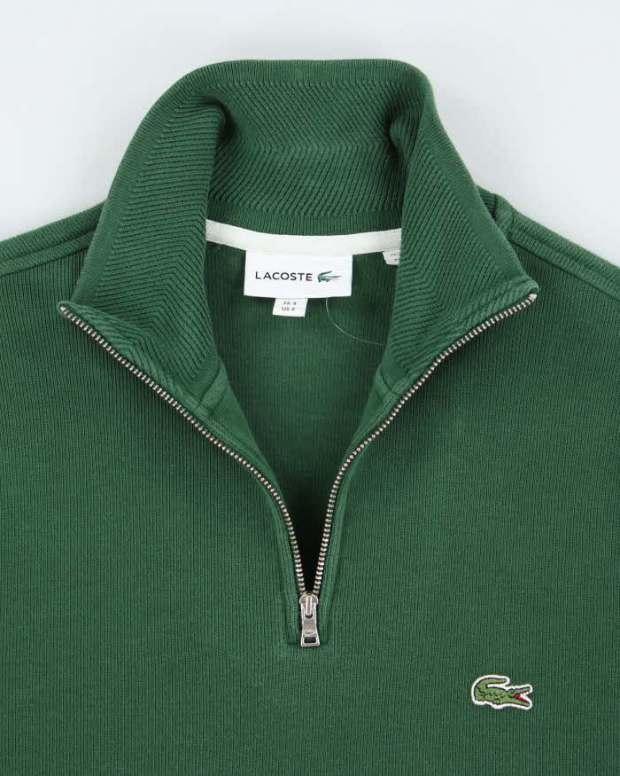 Vintage 2000's Lacoste Quarter Zip Sweatshirt - M