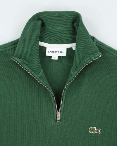 Vintage 2000's Lacoste Quarter Zip Sweatshirt - M