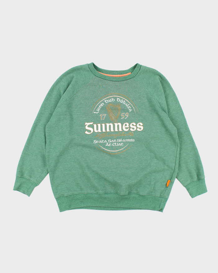 Vintage 2000's Guinness Centre Logo Oversized Sweatshirt - XL