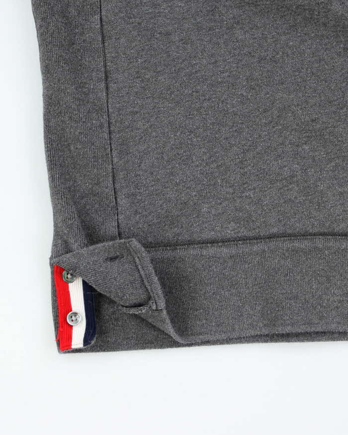 Vintage 2000's Thom Browne Four Striped Sleeve Sweatshirt - L