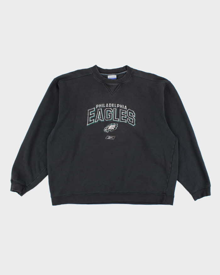 Vintage Y2K Reebok Philadelphia Eagles NFL Embroidered Sweatshirt - XL