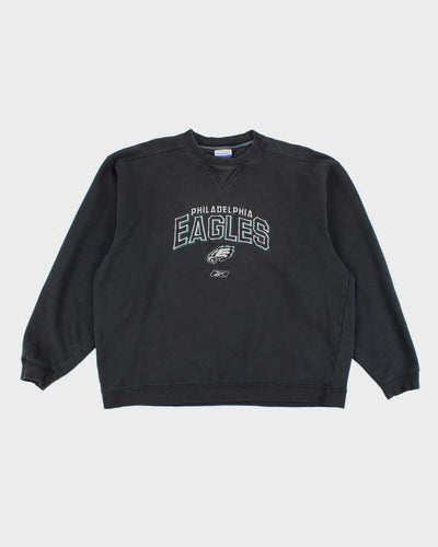 Vintage Y2K Reebok Philadelphia Eagles NFL Embroidered Sweatshirt - XL