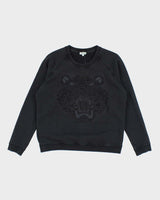 Vintage 2000's Kenzo Embroidered Tiger Sweatshirt - M
