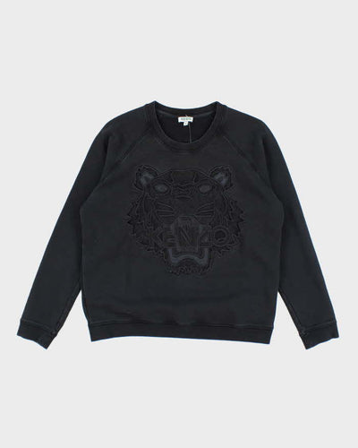 Vintage 2000's Kenzo Embroidered Tiger Sweatshirt - M