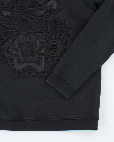 Vintage 2000's Kenzo Embroidered Tiger Sweatshirt - M
