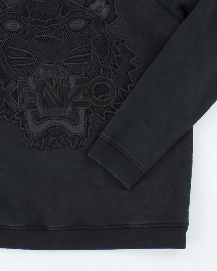 Vintage 2000's Kenzo Embroidered Tiger Sweatshirt - M
