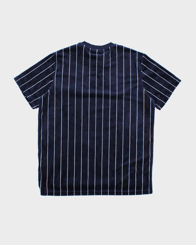 Vintage 2000's Fila Striped Shortsleeve Sweatshirt - S