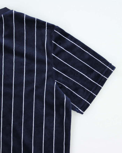Vintage 2000's Fila Striped Shortsleeve Sweatshirt - S