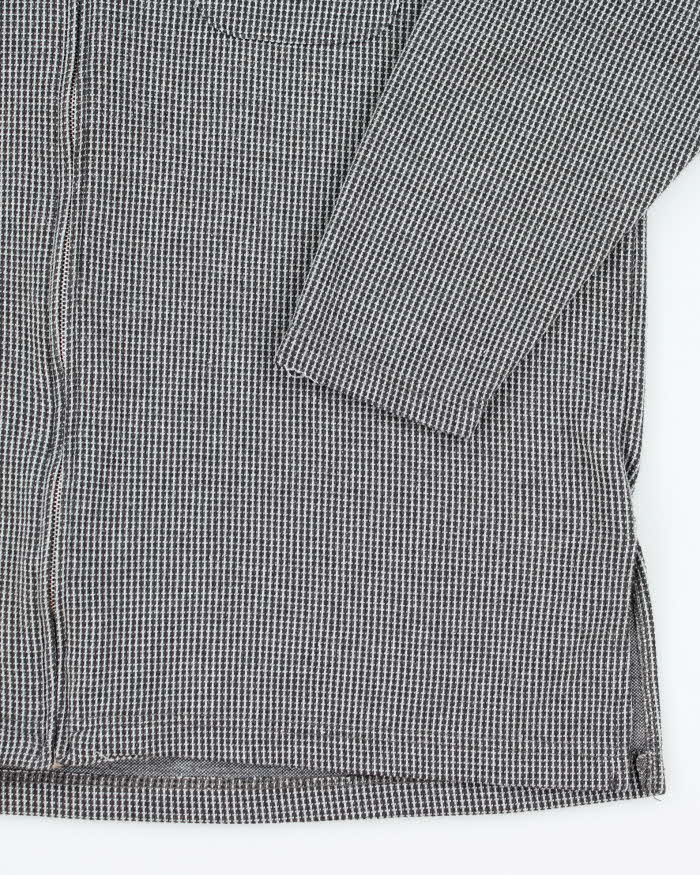 Vintage Y2K Cotton Ginny Lightweight Collar Zip Up Hoodie - S