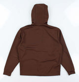 Vintage 80's Striped P.E. Staff Zip Up Hoodie - M