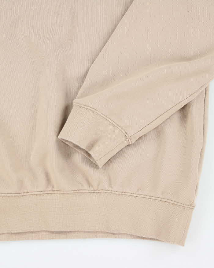 Vintage Essentials First Season Quarter Button Sweatshirt - L