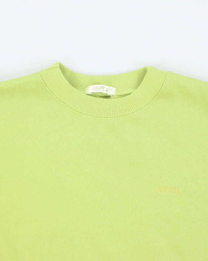 Vintage 2000's Esprit Embroidered Logo Sweatshirt - M