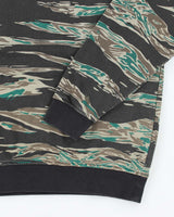 Vintage Y2K Adidas Tree Bark Camo Sweatshirt - L