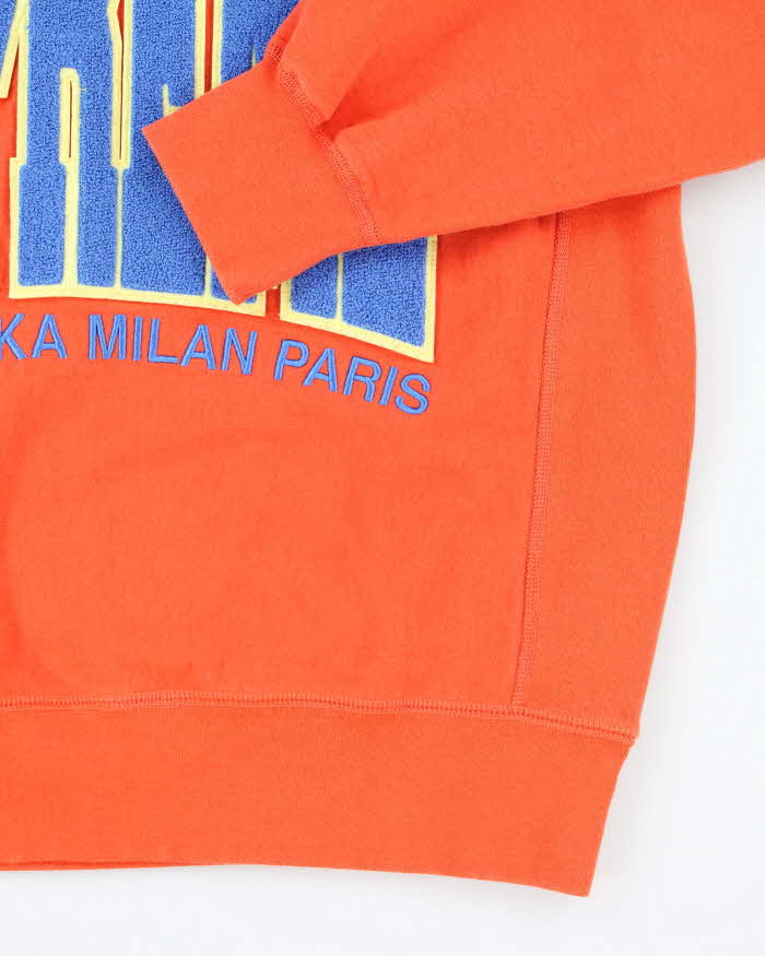 Vintage Supreme New York Heavyweight Textured Logo Sweatshirt - L