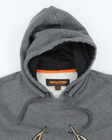 Vintage Y2K Real Tree Camo Spell Out Hoodie - M