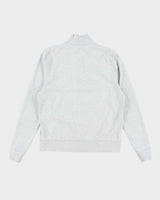 Vintage Burberry Brit Small Embroidered Logo Quarter Zip Sweatshirt - L